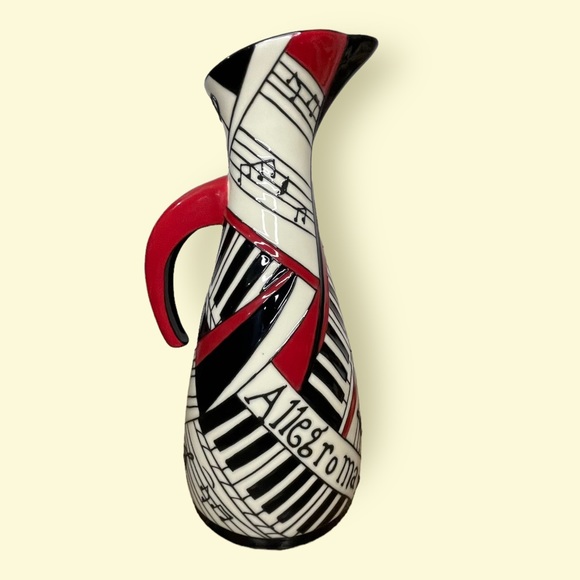 Musical Note Ceramic Jug - Picture 6 of 13